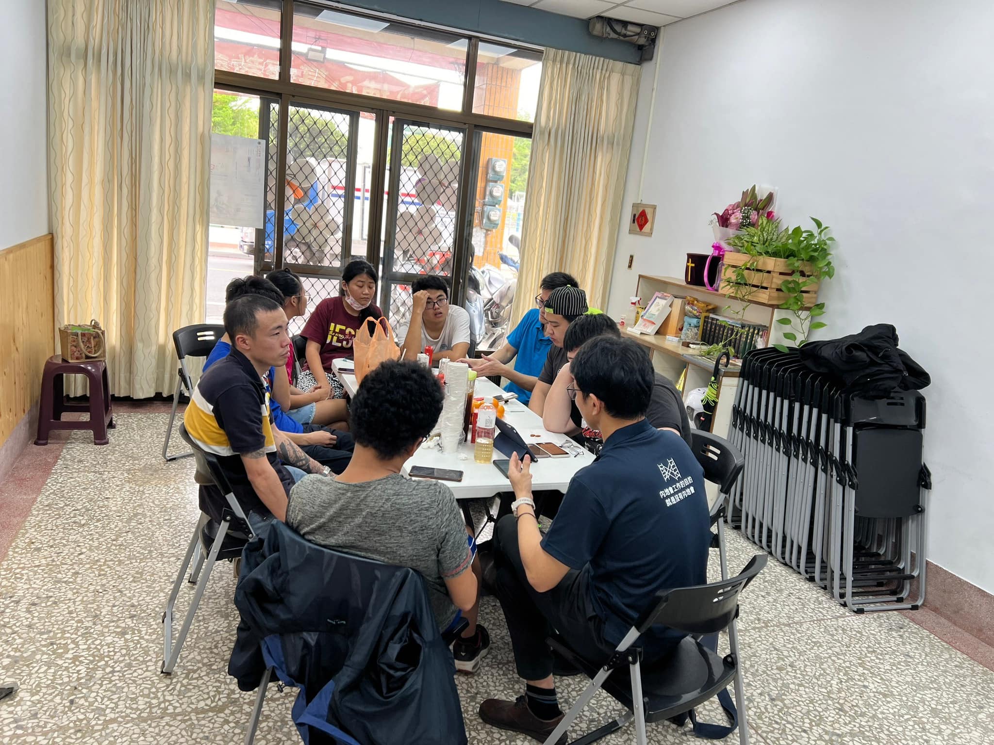 青少年團契聚會。(圖/埔心妻督教會臉書)