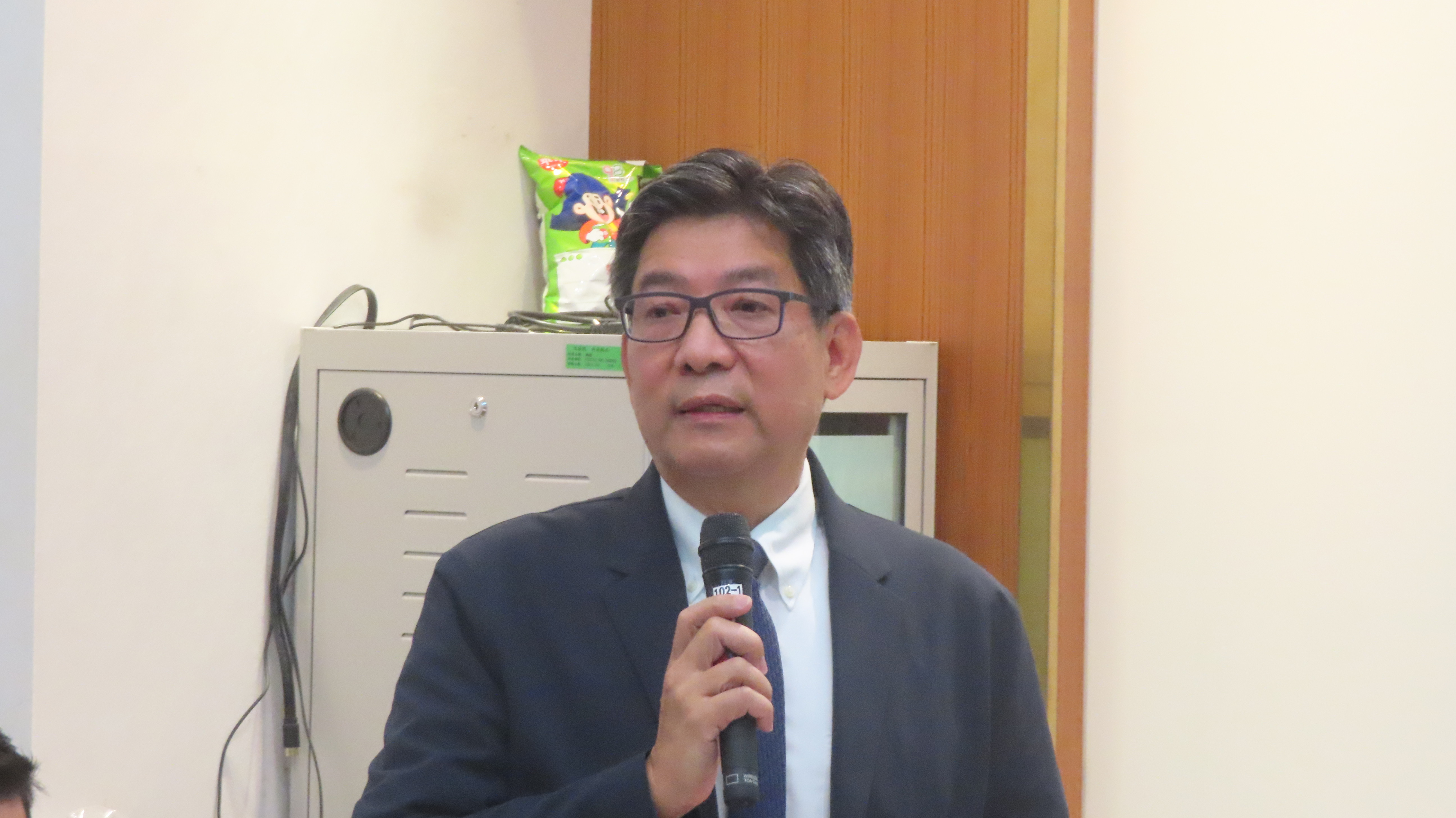 甄瑞興醫師。（梁敬彥攝影）