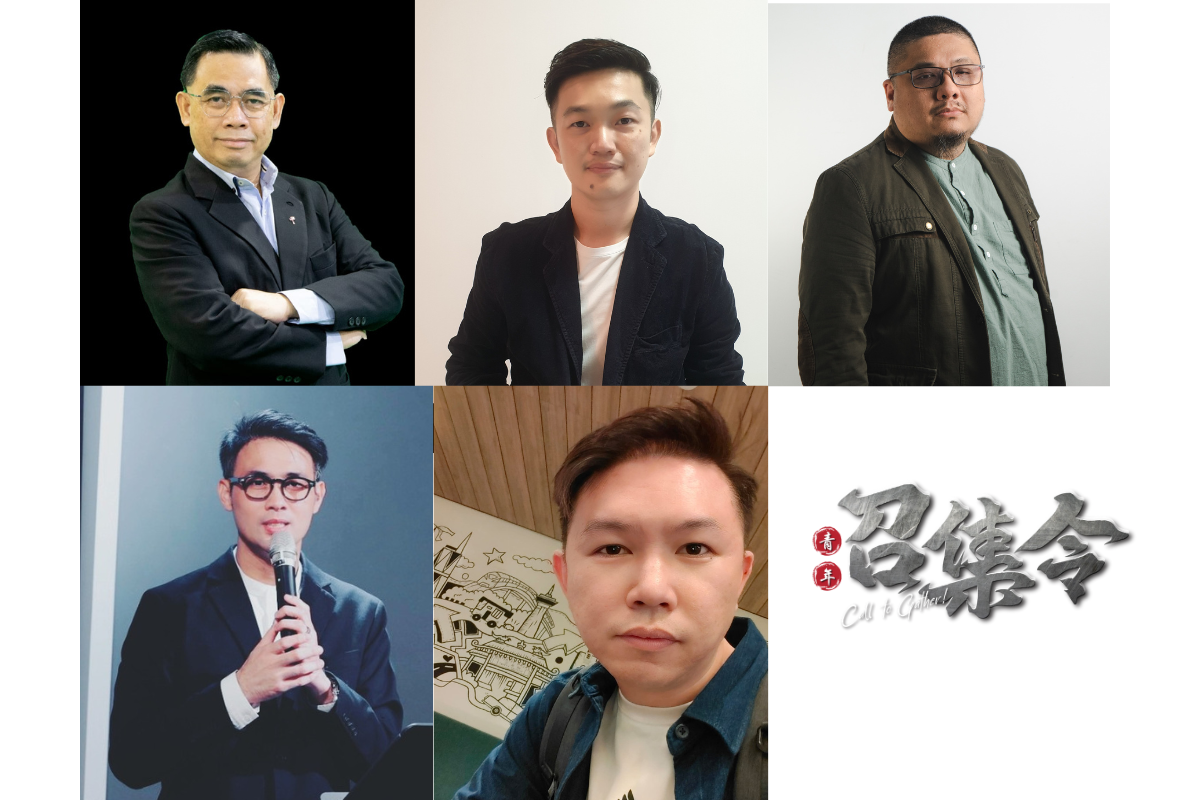 上左起：王祖祥牧師、劉文隆牧師、邱君爾傳道；下起：黃祈翰牧師、蘇永良牧師