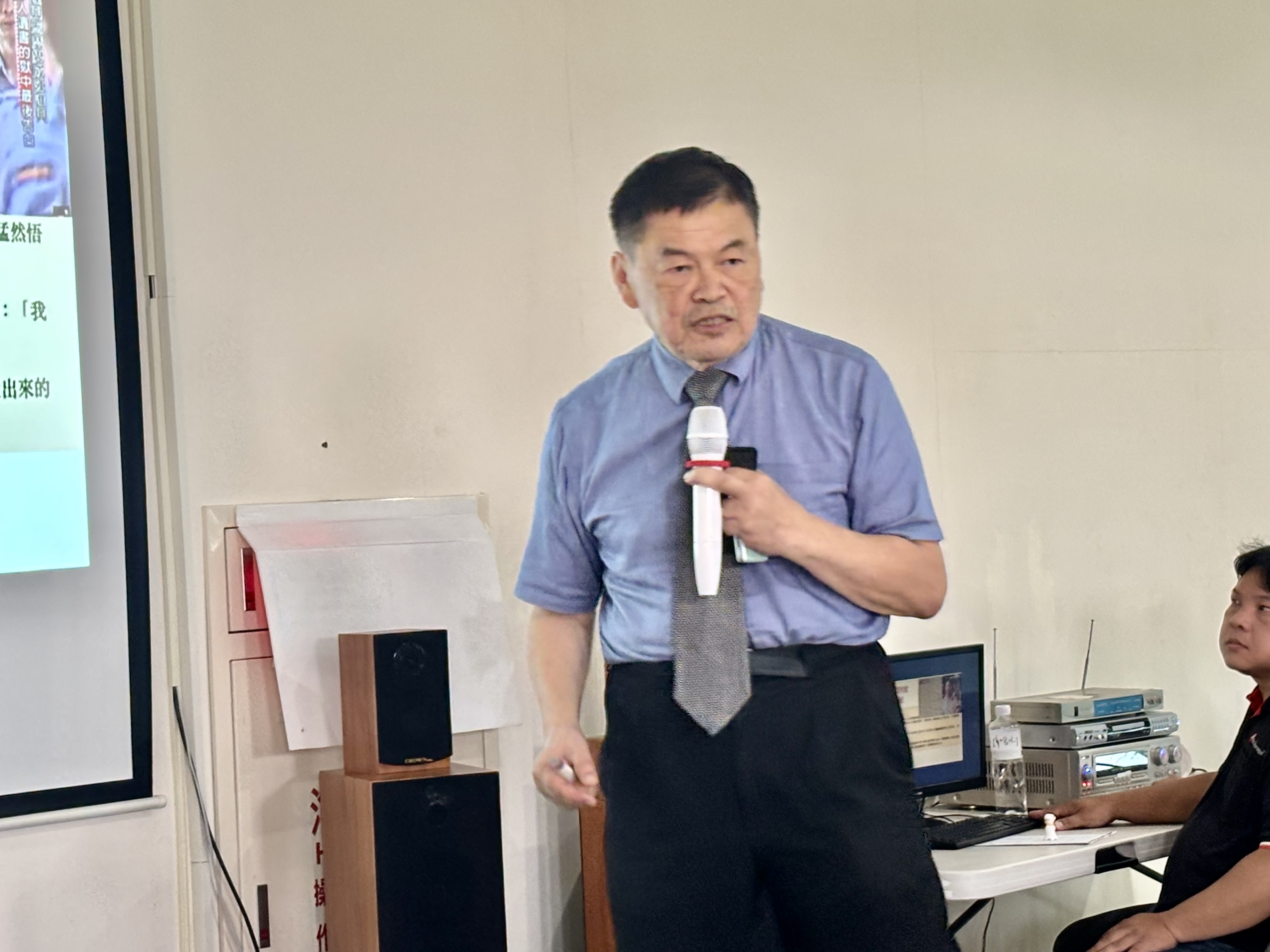 徐保羅教授。(圖/李容珍攝影)