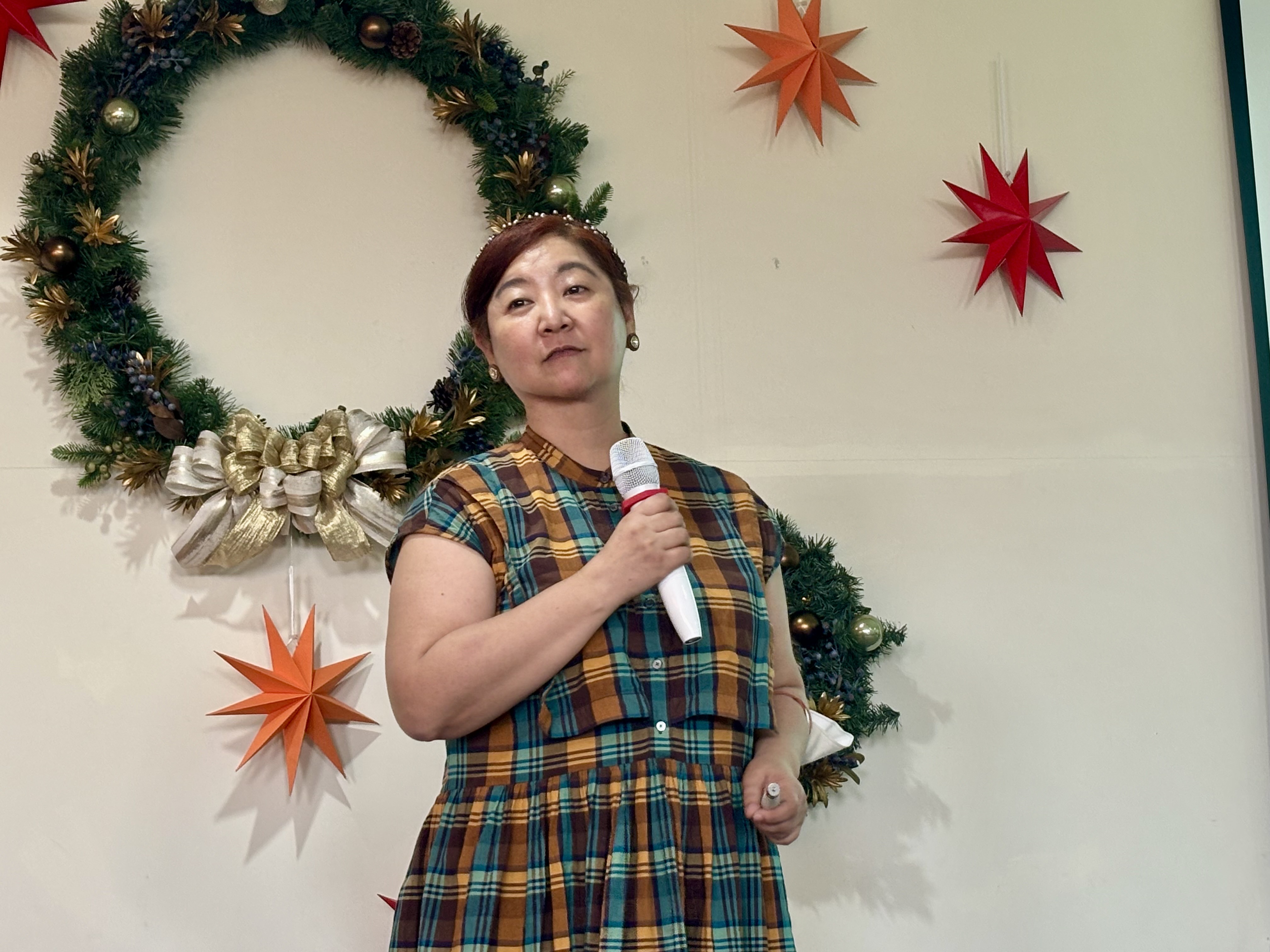 郭又綺傳道。(圖/李容珍攝影)