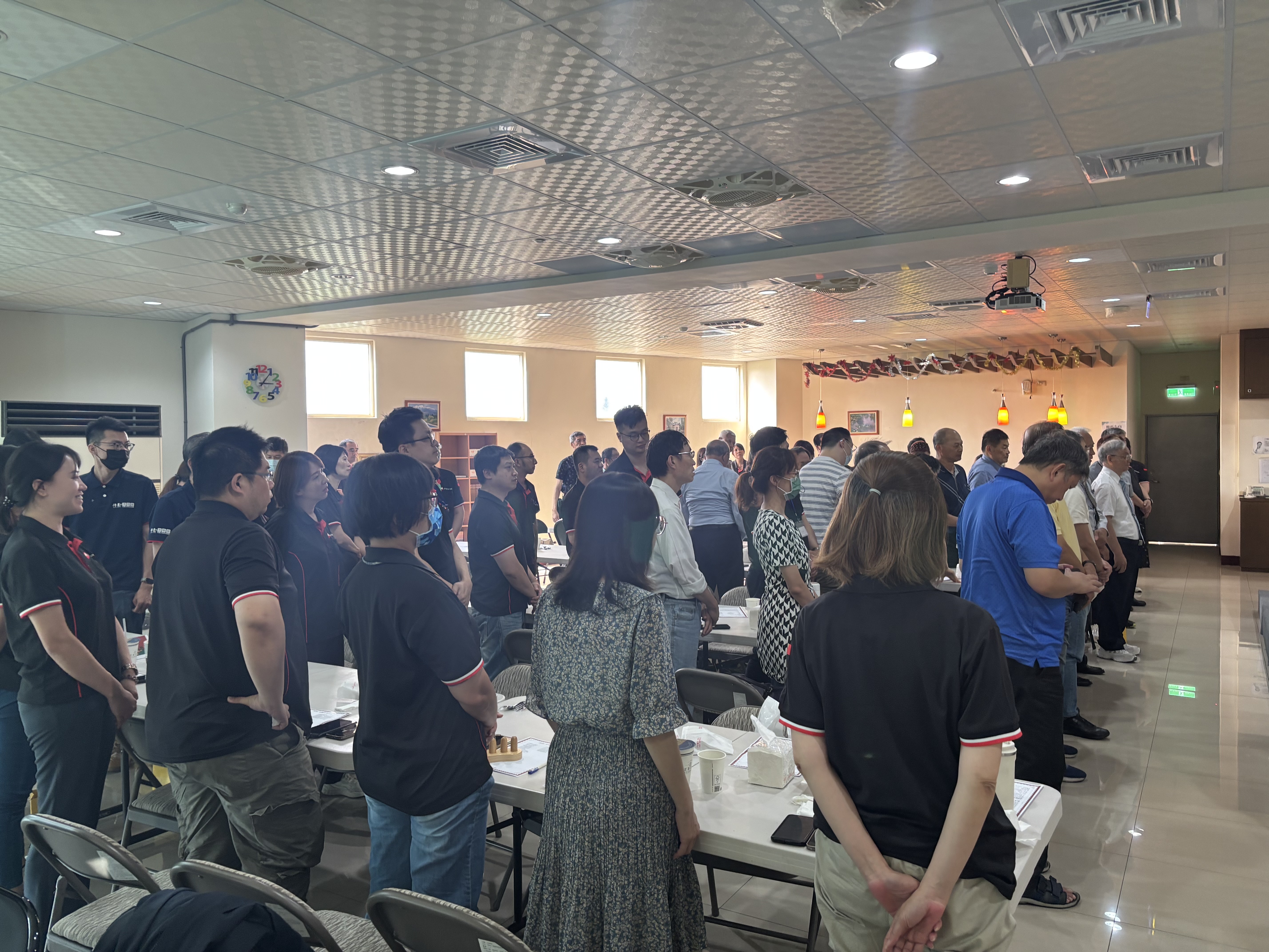 最後祝福禱告。(圖/李容珍攝影)