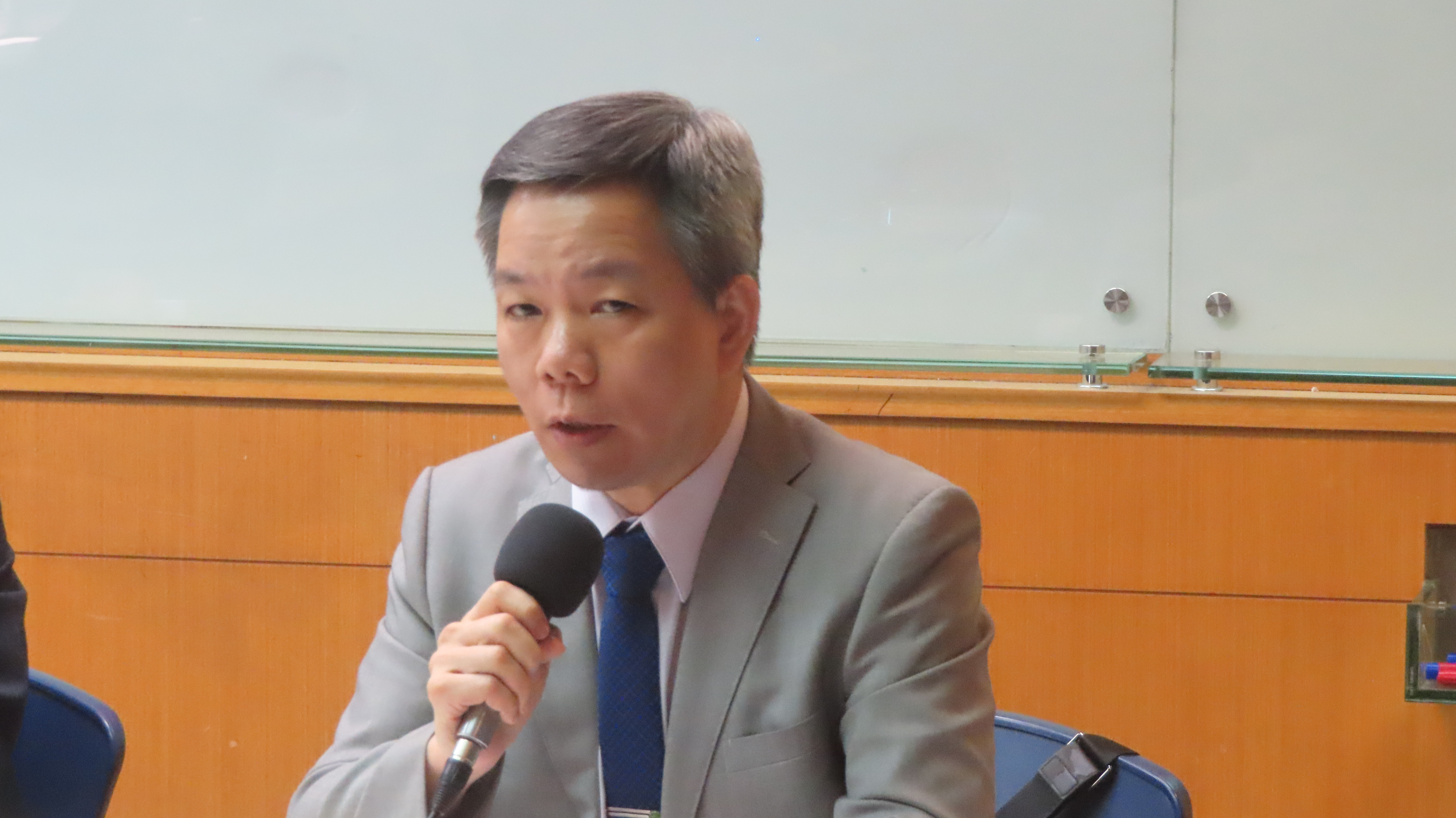 賴祥蔚教授。(圖/梁敬彥攝影)