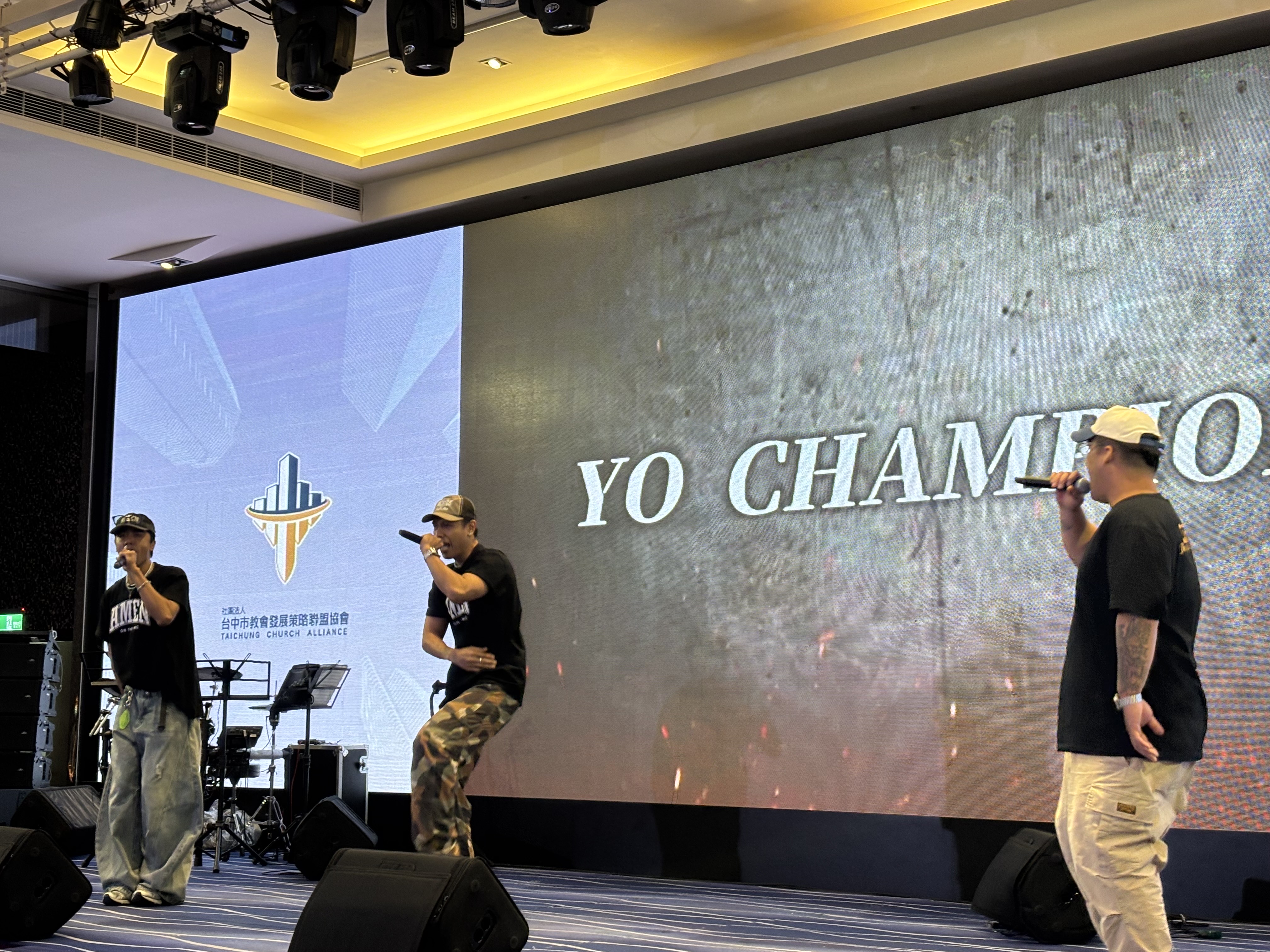福音嘻哈演唱。(圖/李容珍攝影)