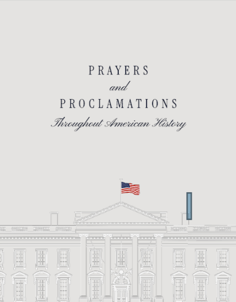 白宮製作的禱告指南手冊。(翻攝自FB@The White House)