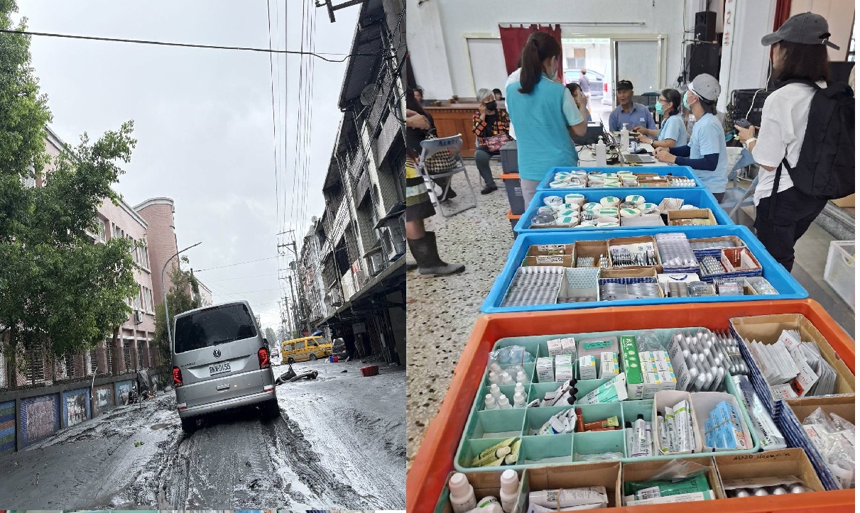 門諾醫院提供義診。(門諾醫院、馬太鞍長老教會提供)