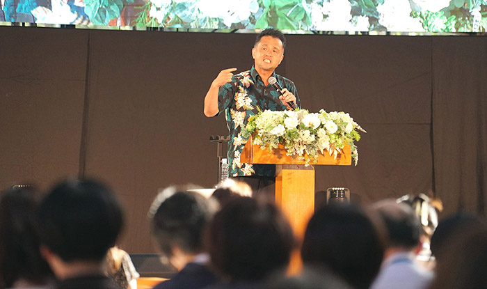 大嶋重德牧師。（圖／大馬IAA）