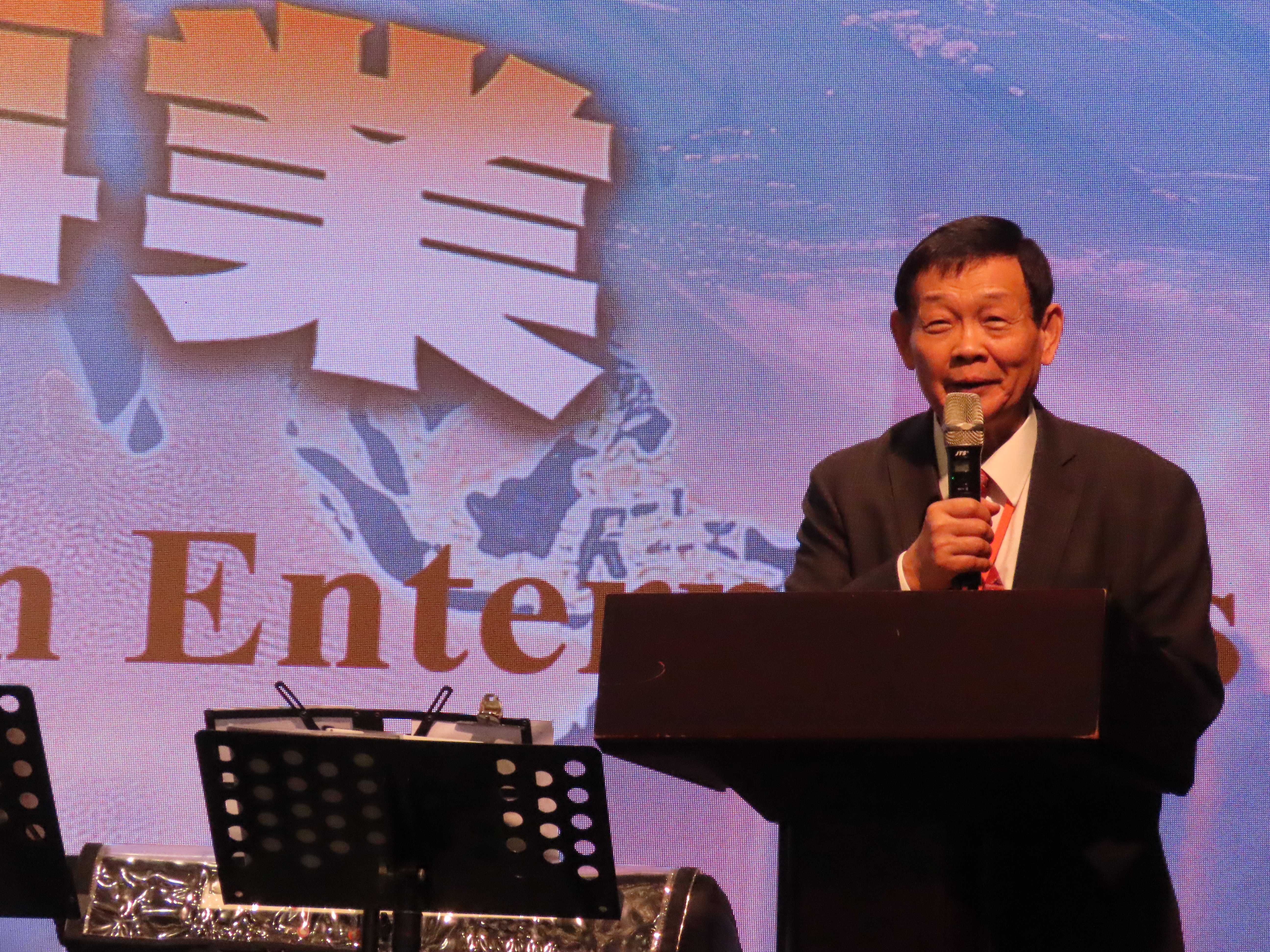 鍾聲揚長老。(圖/李容珍攝影)