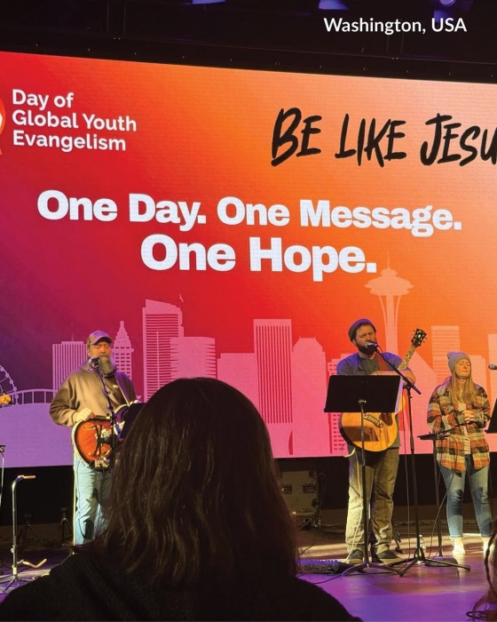 美國華盛頓舉行敬拜活動。(翻攝自IG@dare2shareministries)