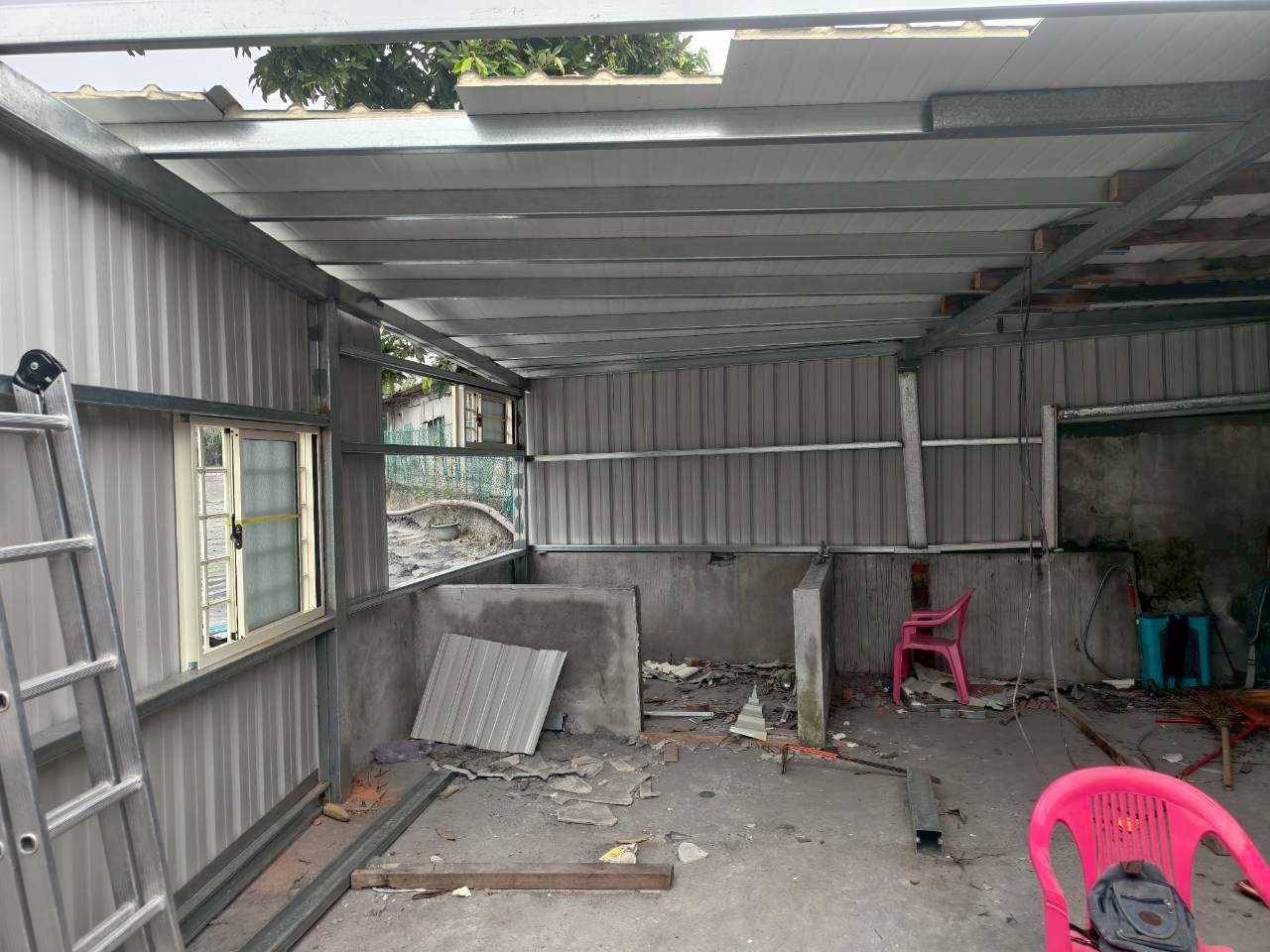 修繕中的房屋。(芥菜種會提供)