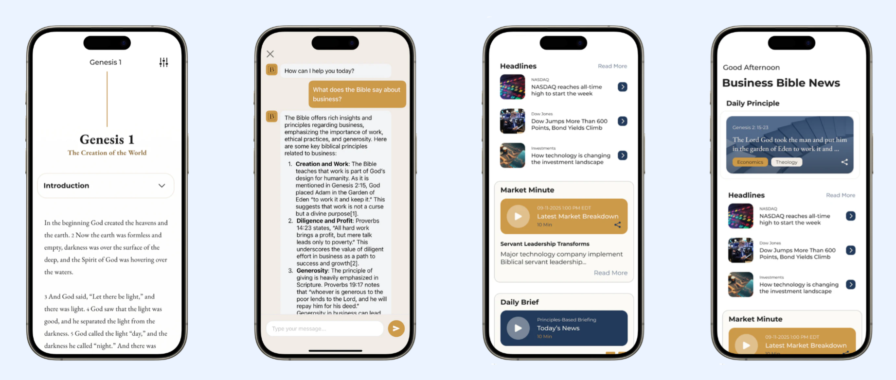 Business Bible APP 頁面。(翻攝自businessbible.com)