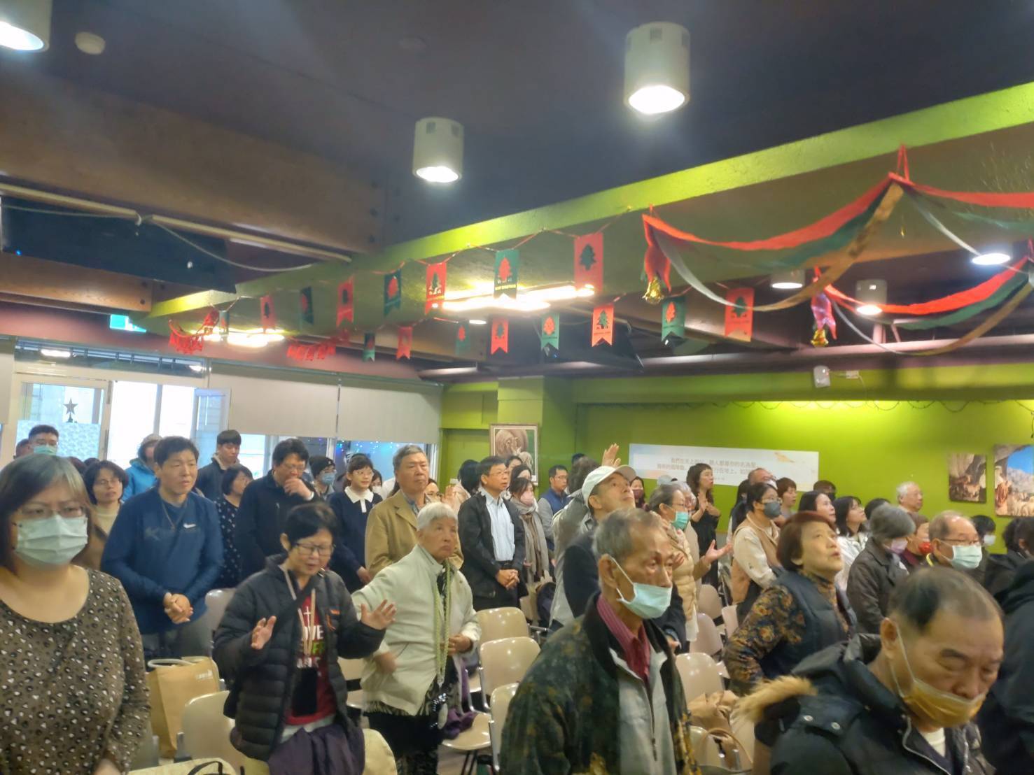 新竹錫安堂為客家禱告。