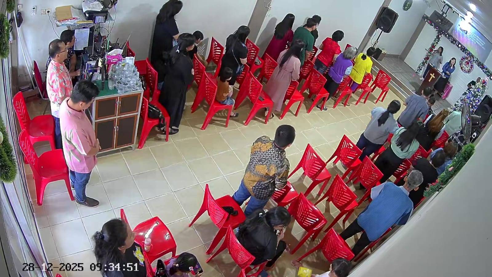 印尼山口洋復興堂為客家禱告。