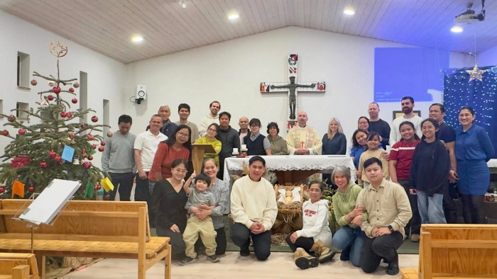 格陵蘭天主教會。（翻攝自FB@Pater Tomaž Majcen）