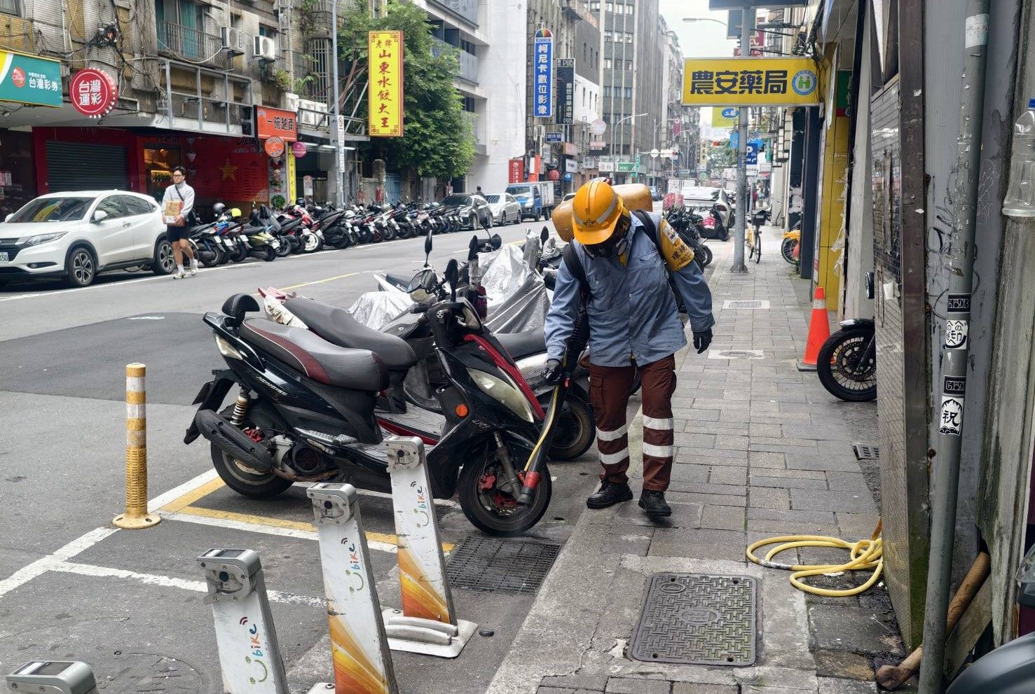 排水設施(下水道、水溝蓋)是野鼠出沒的熱區(圖/台北市政府提供)