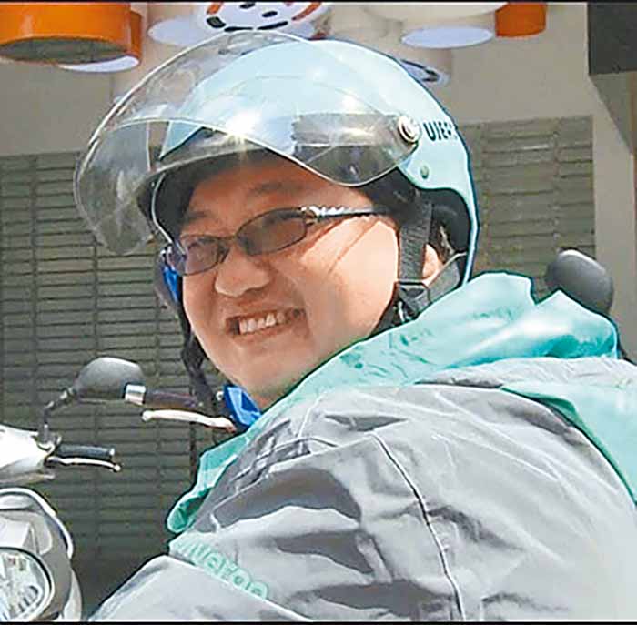 台灣外送產業權益促進聯盟蘇柏豪發言人。