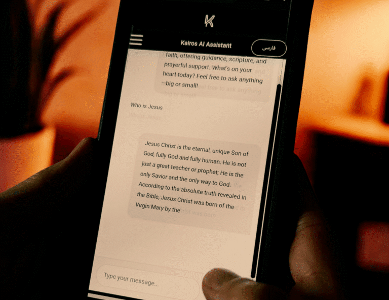 「Kairos」手機App。(翻攝自transformiran.com）