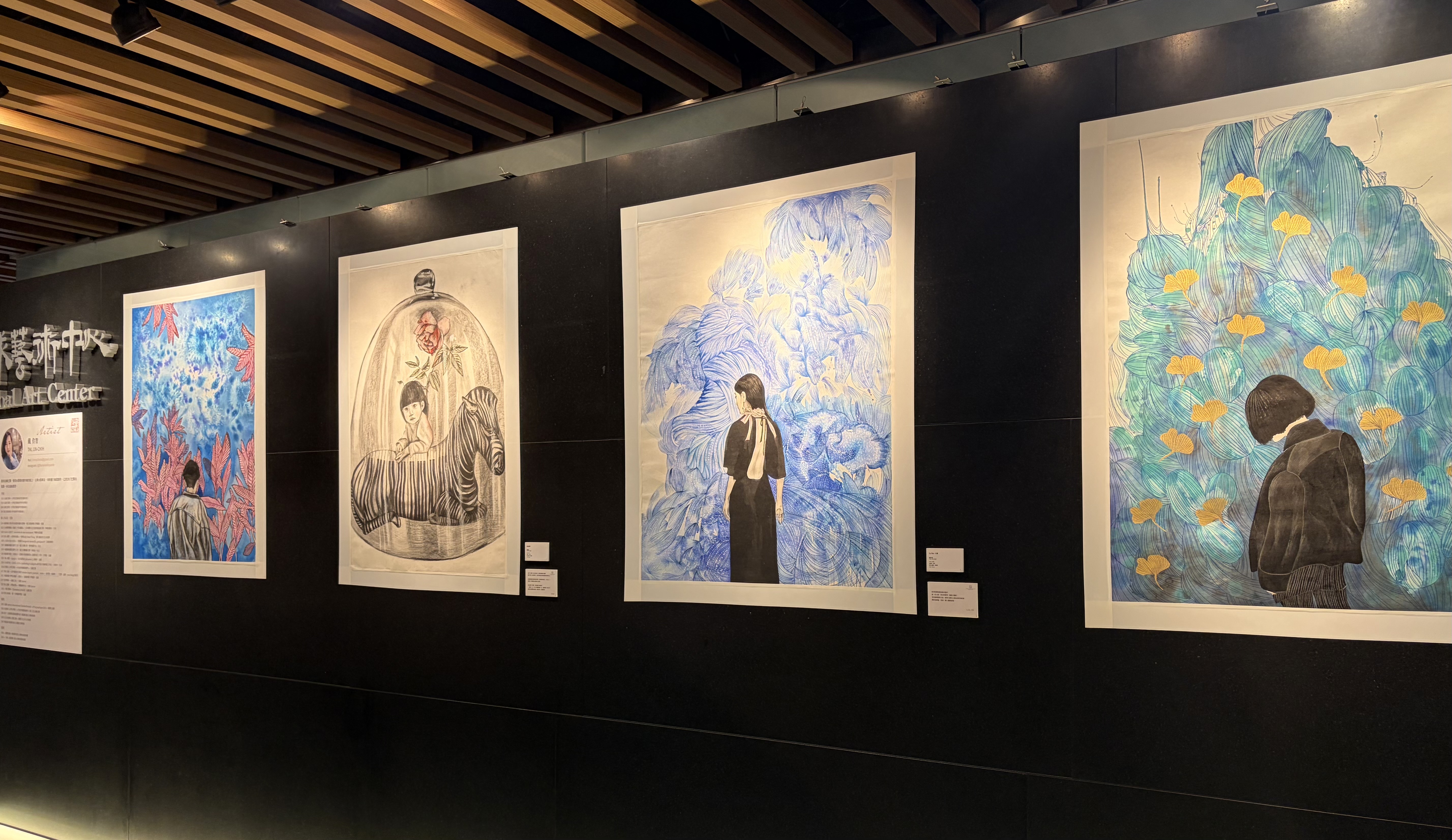 展覽會場。(圖/李容珍攝影)