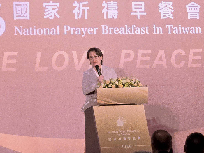 蕭美琴副總統致詞。(圖/梁敬彥攝影)