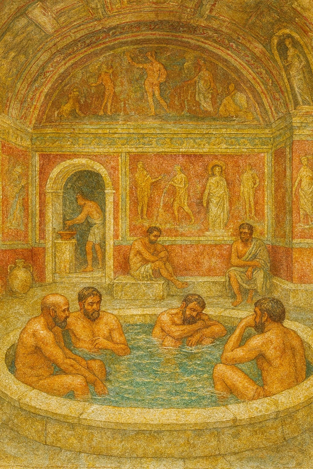 Los baños de Pompeya