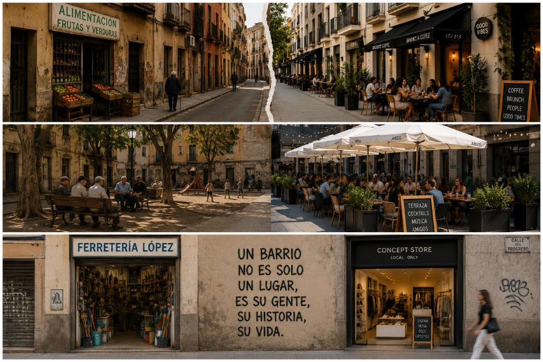 Barrios cambiantes.