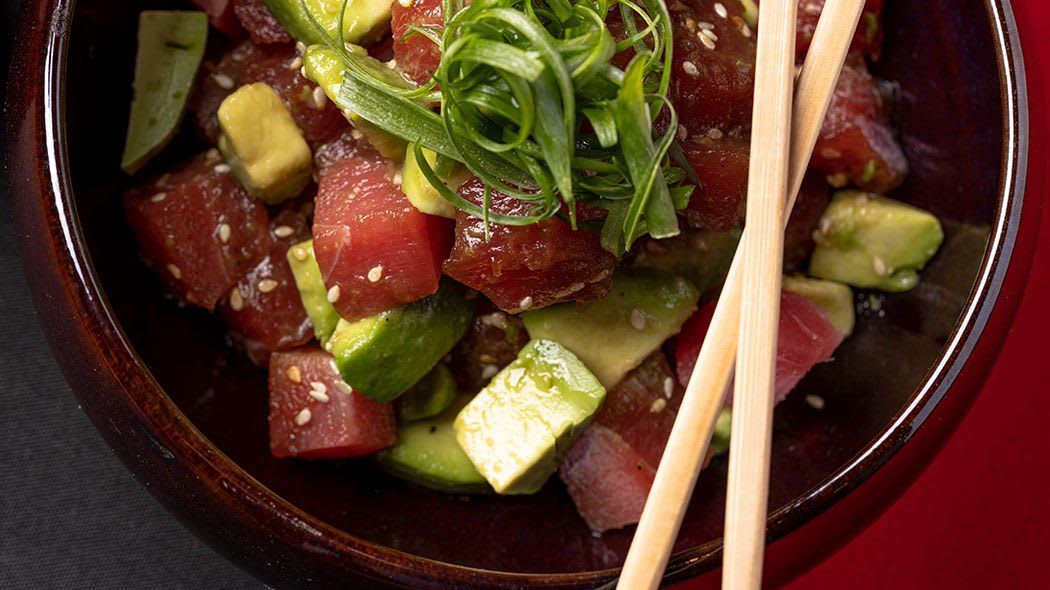 Ahi Tuna and Avocado