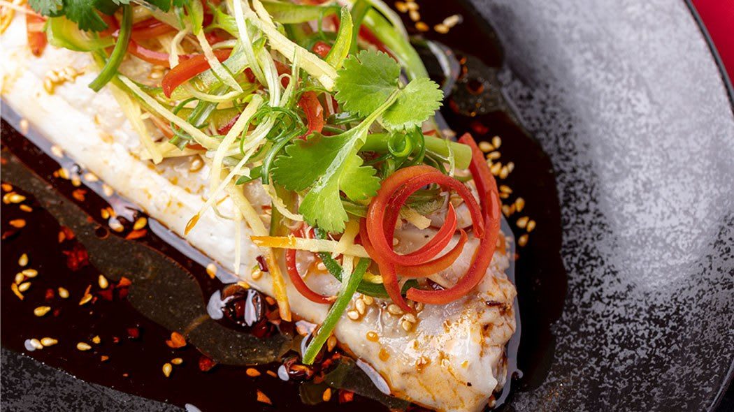 Ginger Scallion Steamed Snapper