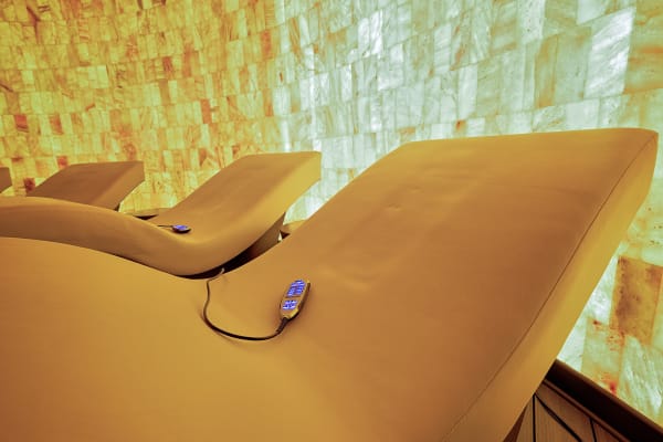 Several massage beds