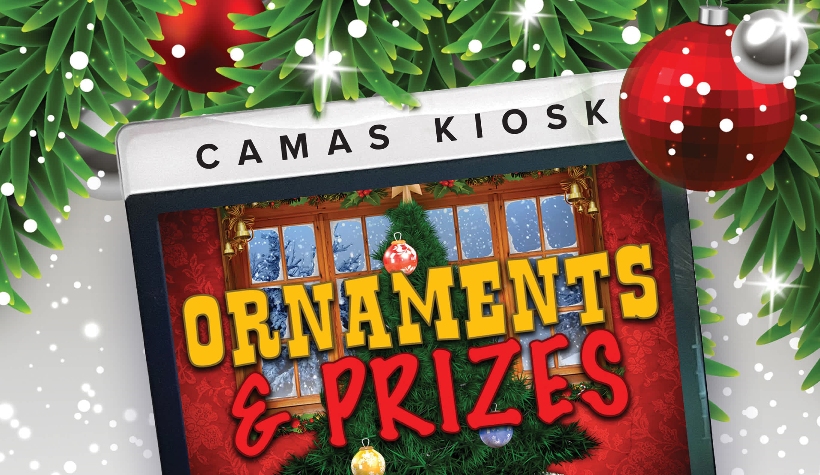 Ornaments & Prizes Kiosk Game