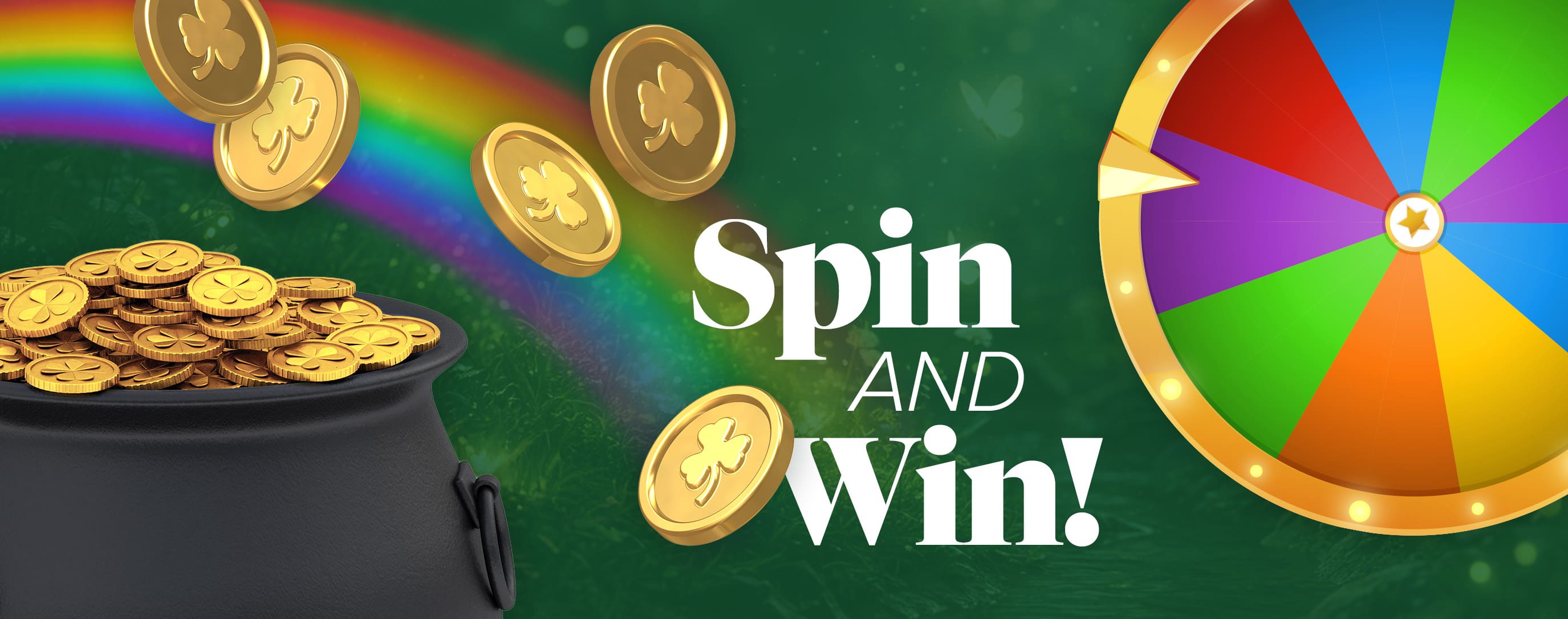 $5,000 St. Paddy's Spin & Win