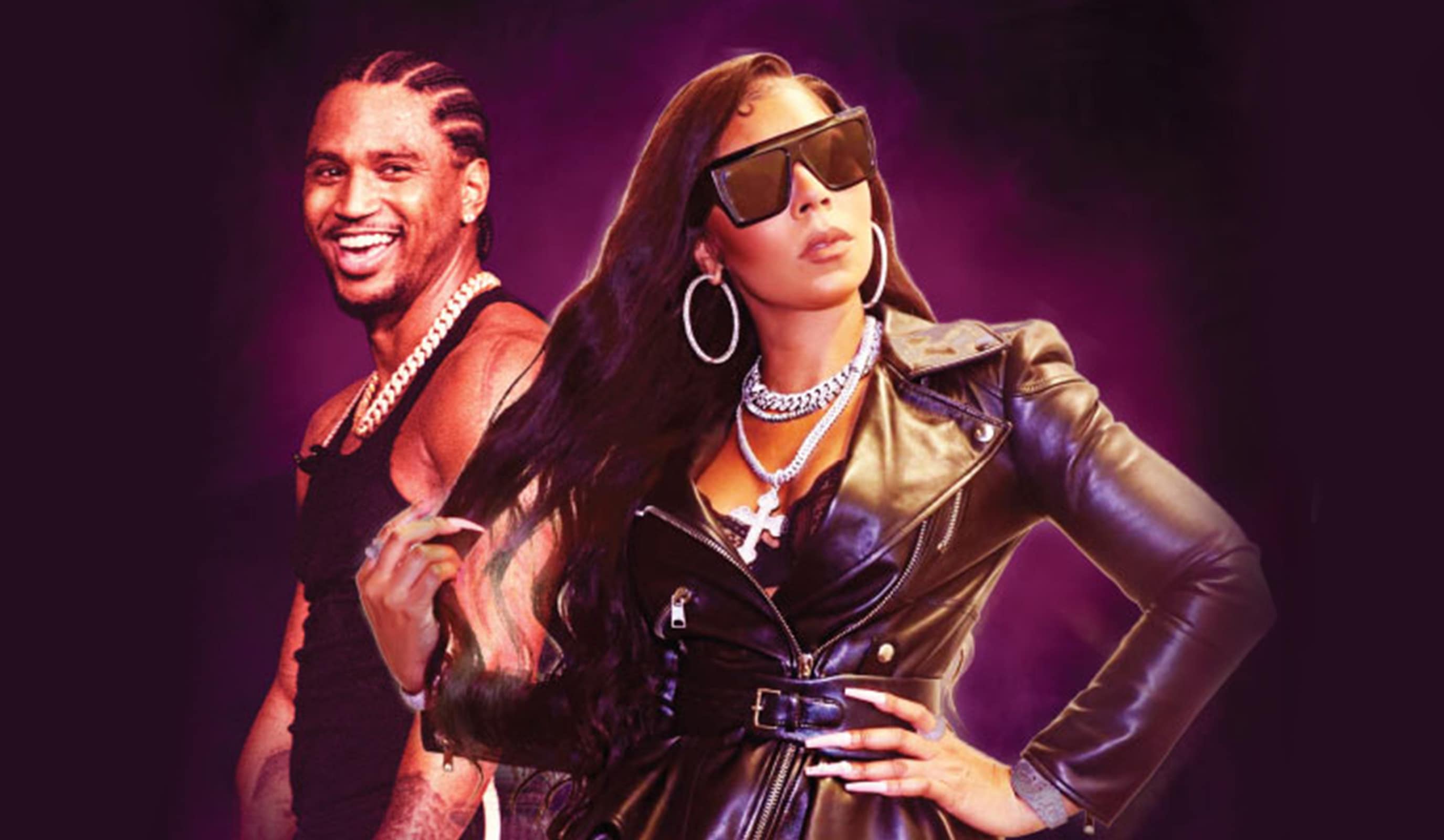 Ashanti and Trey Songz