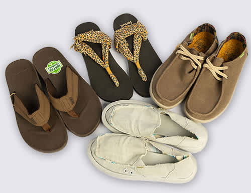 <p>50% OFF</p><p>Sanuk Footwear</p>