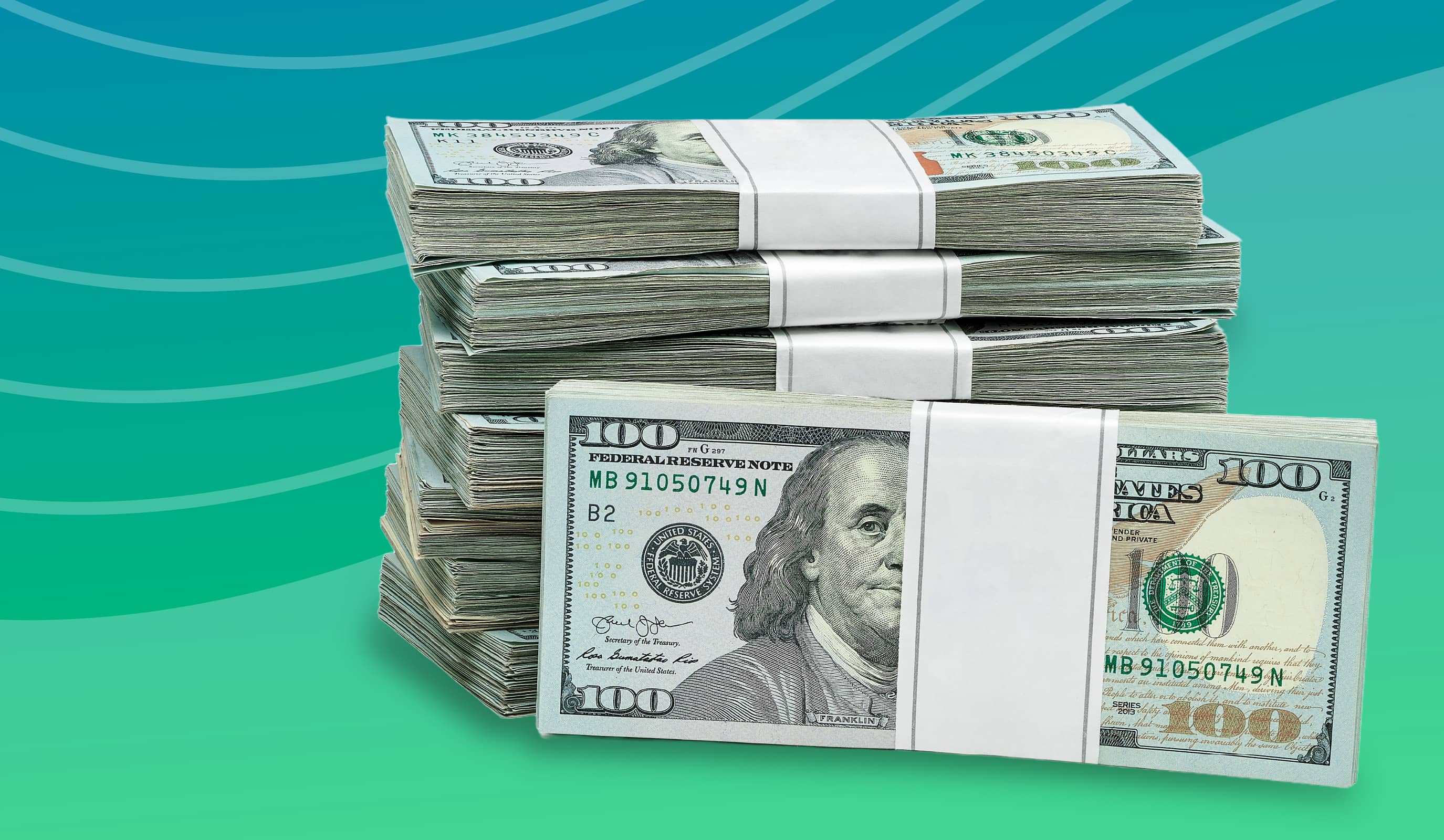 $25,000 Stack the Cash Giveaway