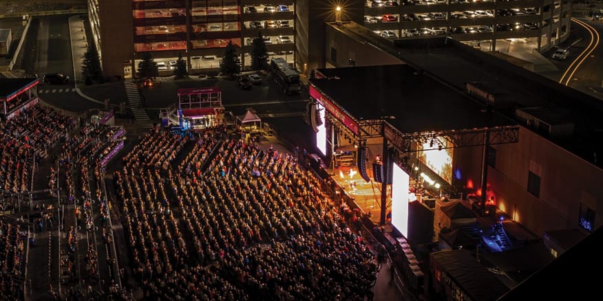 Chevelle concert 2025 crowd view