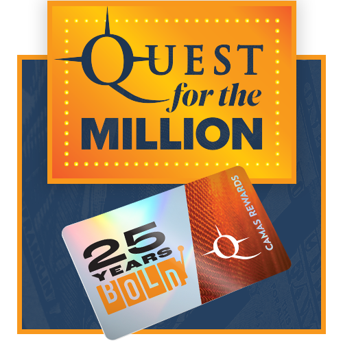 Turn your ticket into rewards.