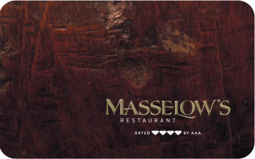Masselow's gift card