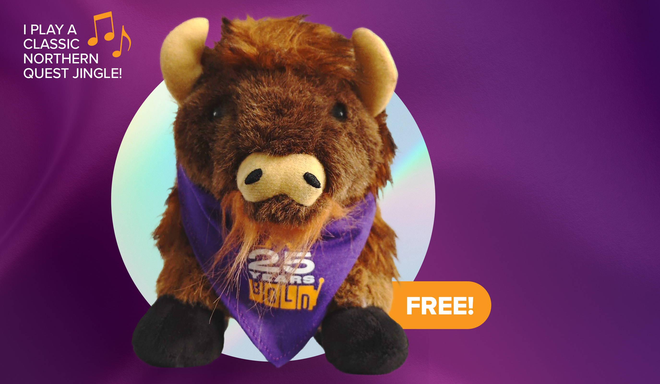 Buffalo Plush Giveaway