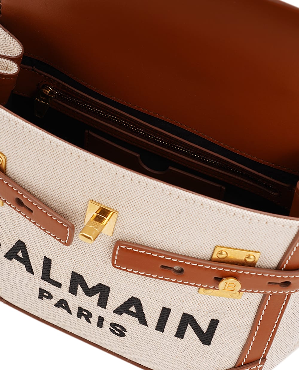 Сумка B-Buzz 23 Balmain BN1DB530TCFE, бежевый цвет • Купить в интернет-магазине Kameron