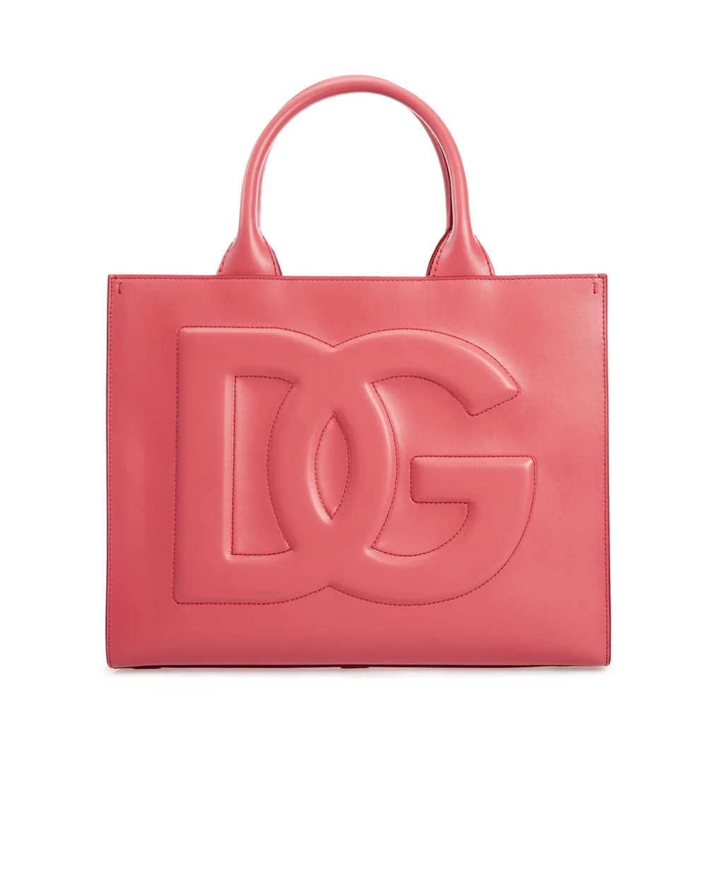 Шкіряна сумка DG Daily Dolce&Gabbana BB7023-AQ269, рожевий колір • Купити в інтернет-магазині Kameron