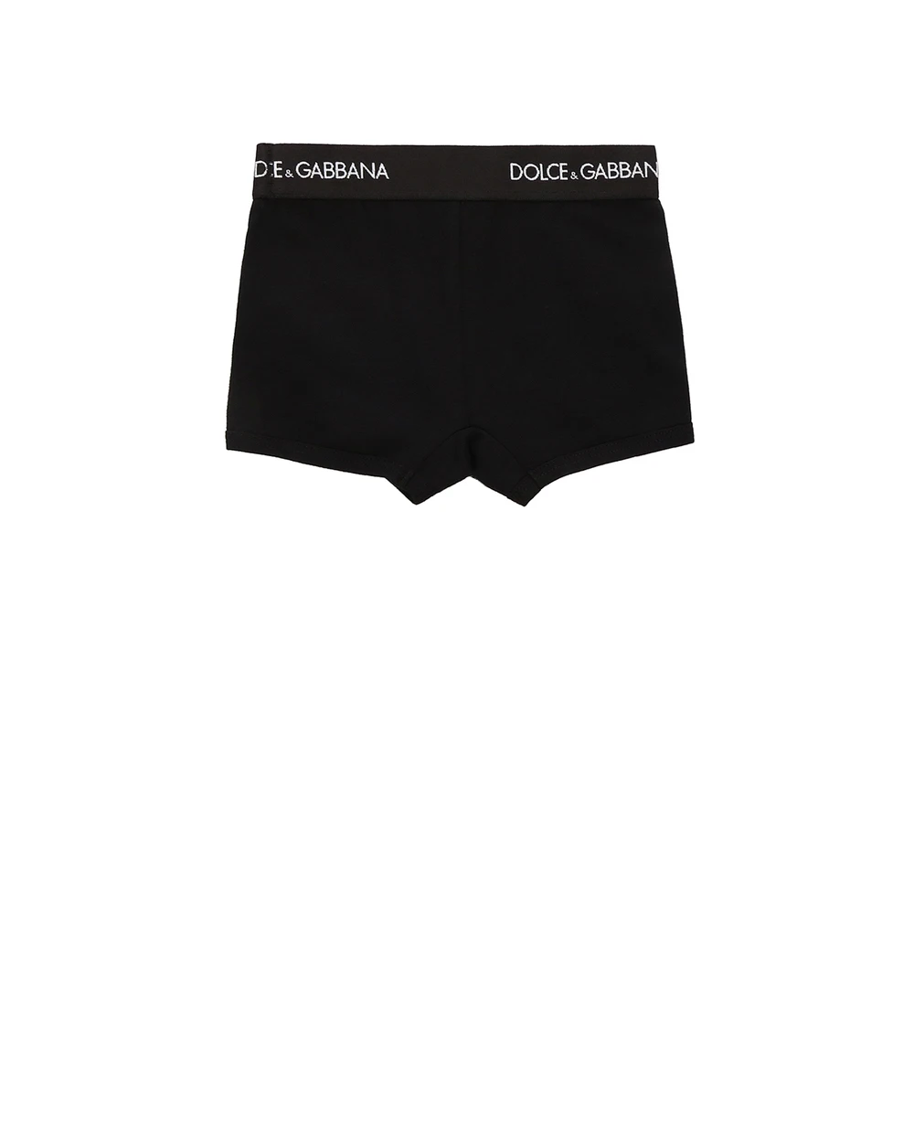 Детские боксеры (2 шт) Dolce&Gabbana Kids L4J701-G7OCT, черный цвет • Купить в интернет-магазине Kameron