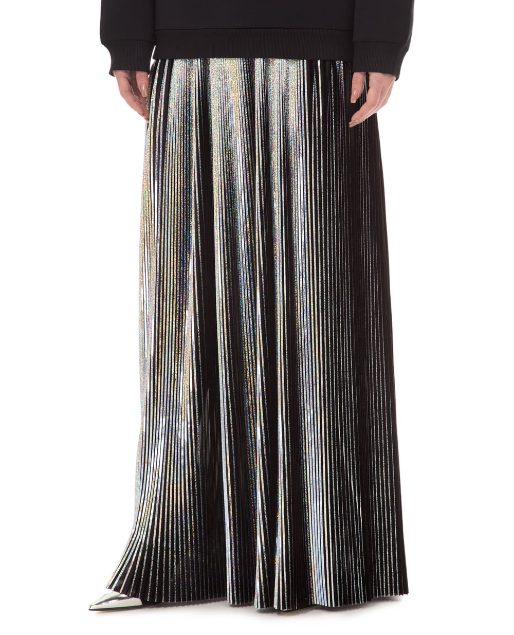 Юбка Balmain PF04546-J038, серебряный цвет • Купить в интернет-магазине Kameron