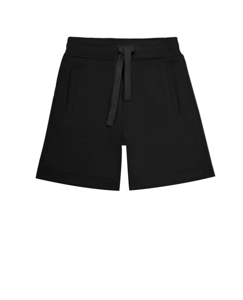 Детские шорты Dolce&Gabbana Kids L4JQD4-G7VGL-S, черный цвет • Купить в интернет-магазине Kameron