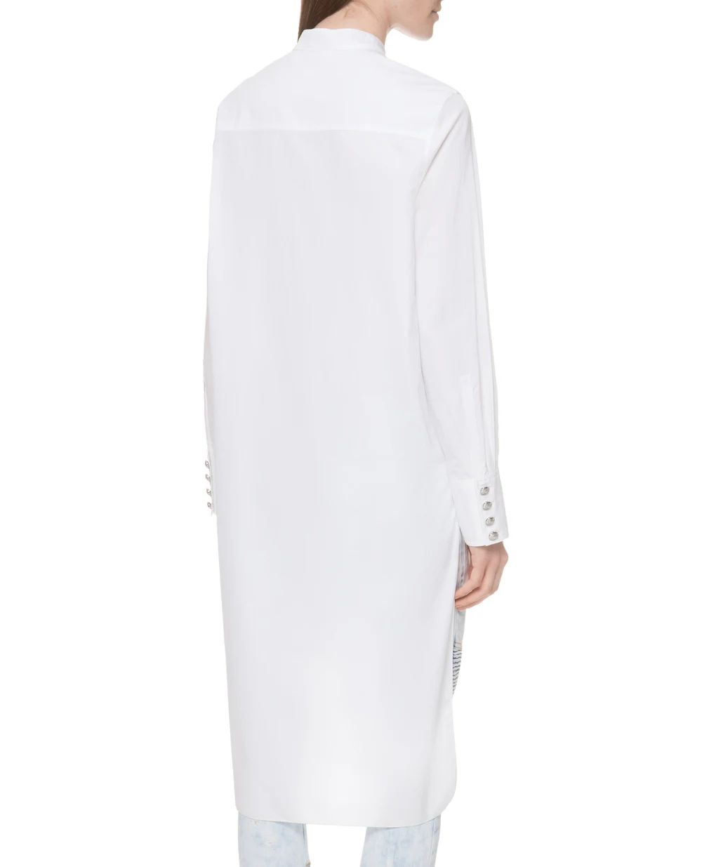 Рубашка Balmain RF02340124C, белый цвет • Купить в интернет-магазине Kameron