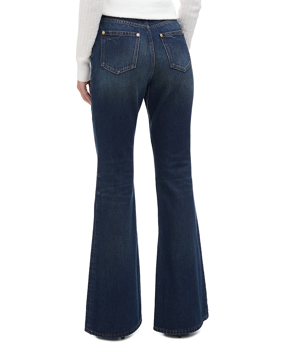 Джинси Balmain BF0MJ115DD63, синій колір • Купити в інтернет-магазині Kameron