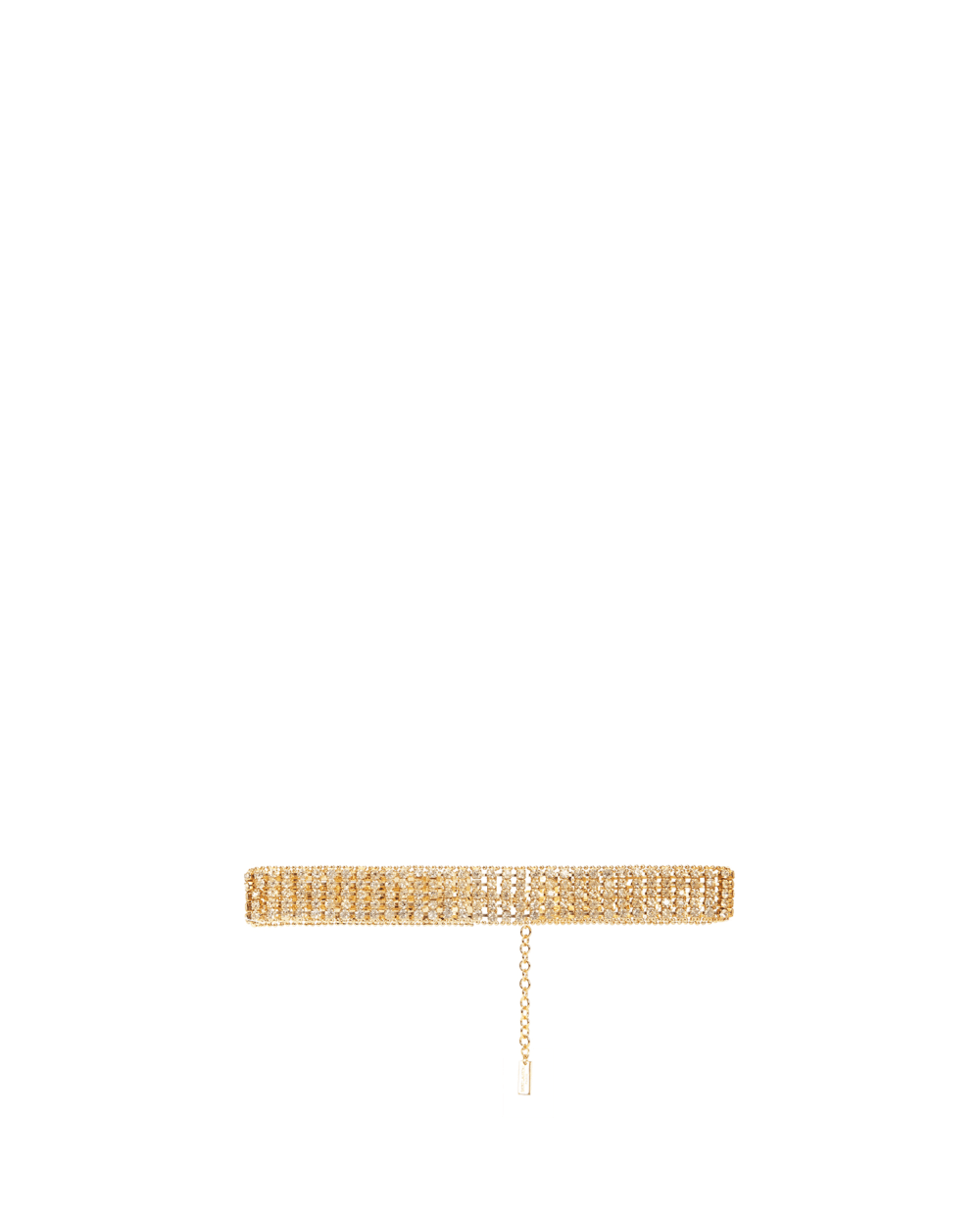 Колье Saint Laurent 673236-Y1526, золотой цвет • Купить в интернет-магазине Kameron