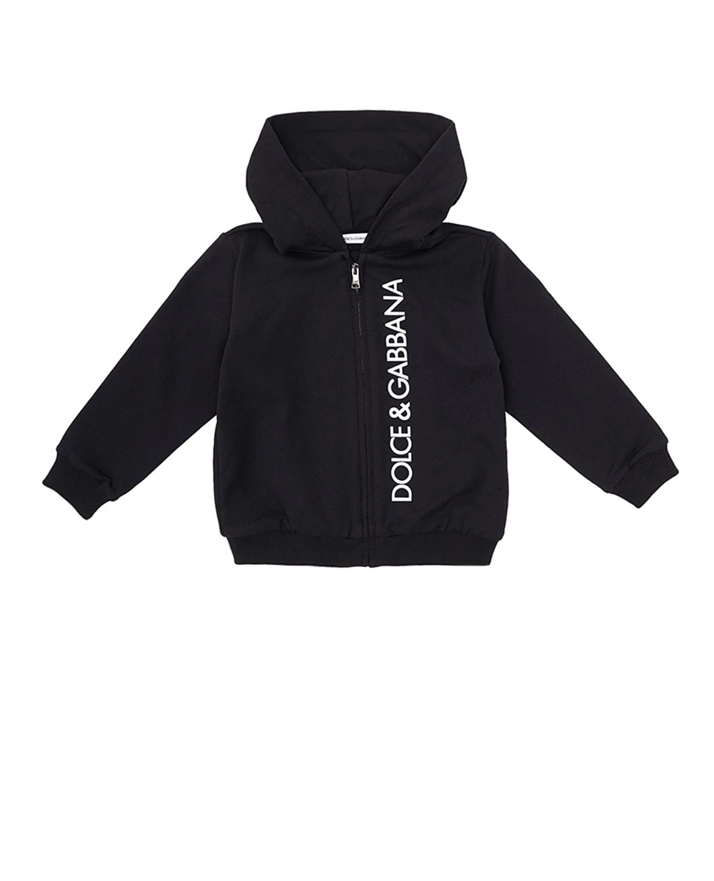 Детская толстовка (костюм) Dolce&Gabbana Kids L1JWIT-G7KU7, черный цвет • Купить в интернет-магазине Kameron