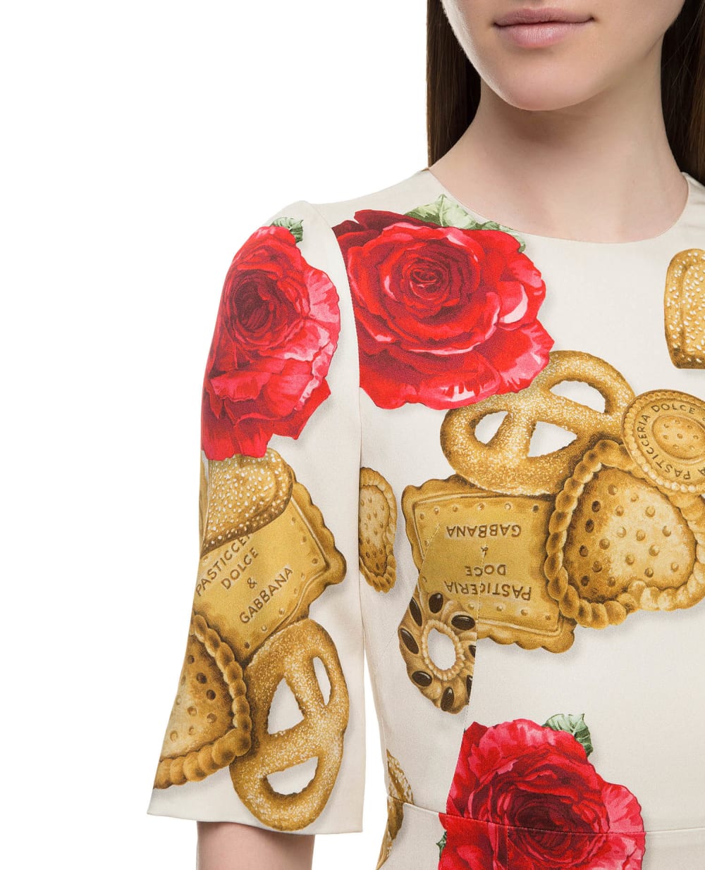 Сукня Dolce&Gabbana F68I2T-FSRJH, білий колір • Купити в інтернет-магазині Kameron