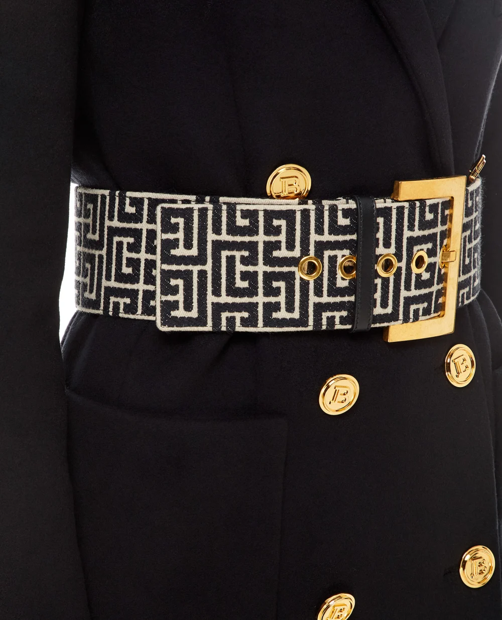 Ремень Balmain WN1WC041TJMA, разноцветный цвет • Купить в интернет-магазине Kameron