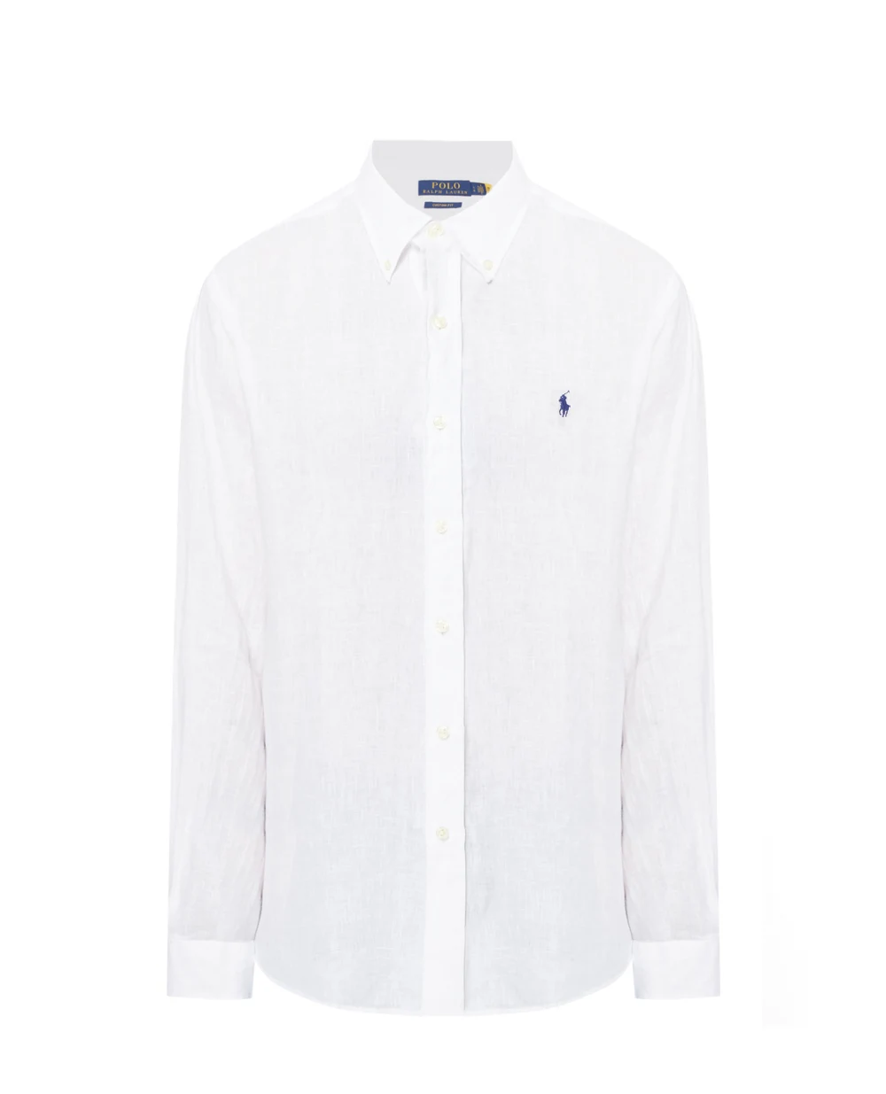 Льняная рубашка Polo Ralph Lauren 710794141005, белый цвет • Купить в интернет-магазине Kameron