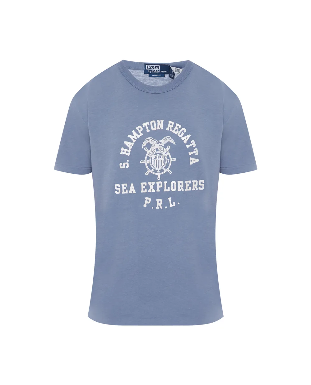 Футболка Polo Ralph Lauren 710909950001, синий цвет • Купить в интернет-магазине Kameron
